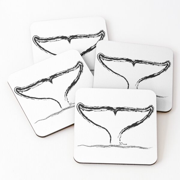 Item preview, Orca Tail - Label designed and sold by ScottishPine.