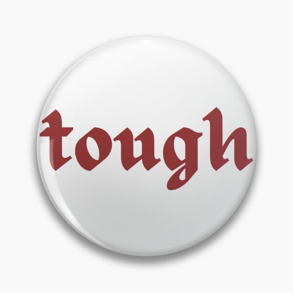 Item preview, tough Badass words sticker designed and sold by Melszx.