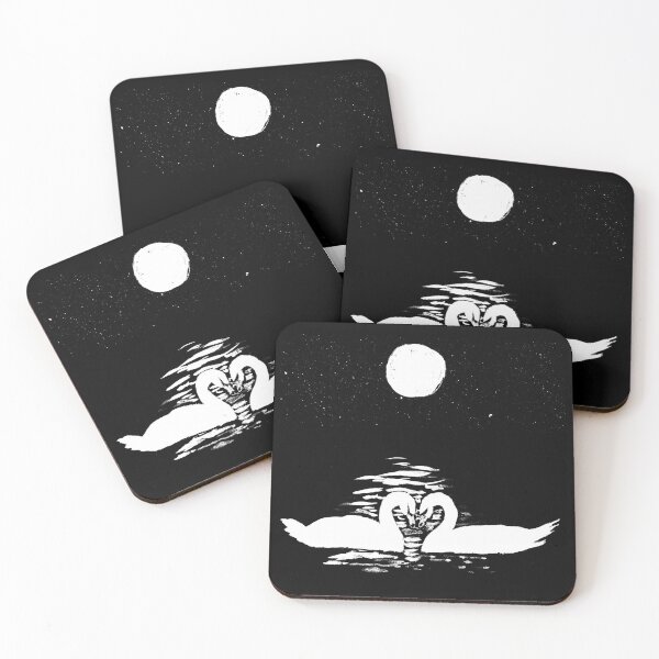 Item preview, Two Swans in Moonlight designed and sold by Mary Nitz.