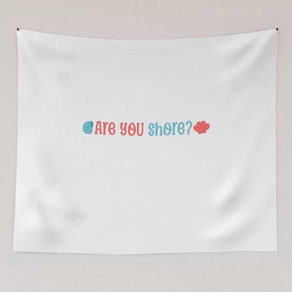 Item preview, Are You Shore? Seashell designed and sold by FlyShop1.