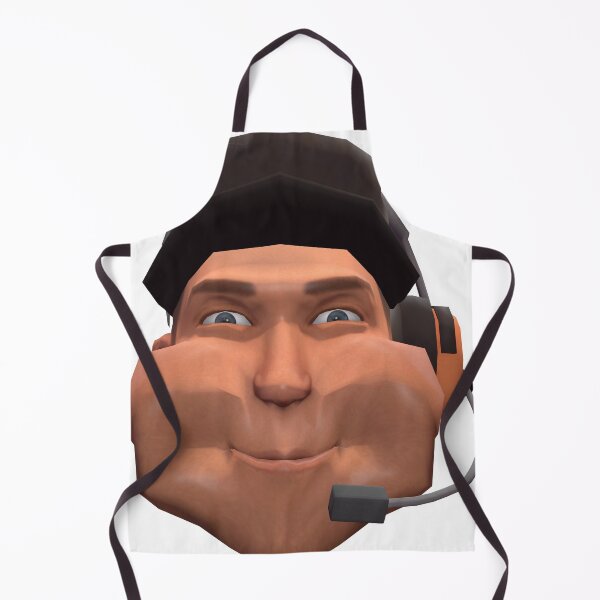 Item preview, Mushy Cheeks Scout TF2 with Hat and Headset designed and sold by FunnySFM.
