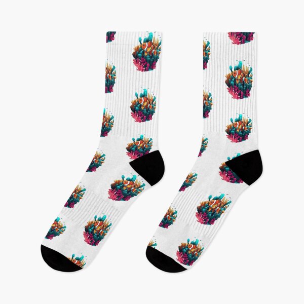 Item preview, Underwater Encounter: Clownfish in Coral Reef designed and sold by PictoVibe.
