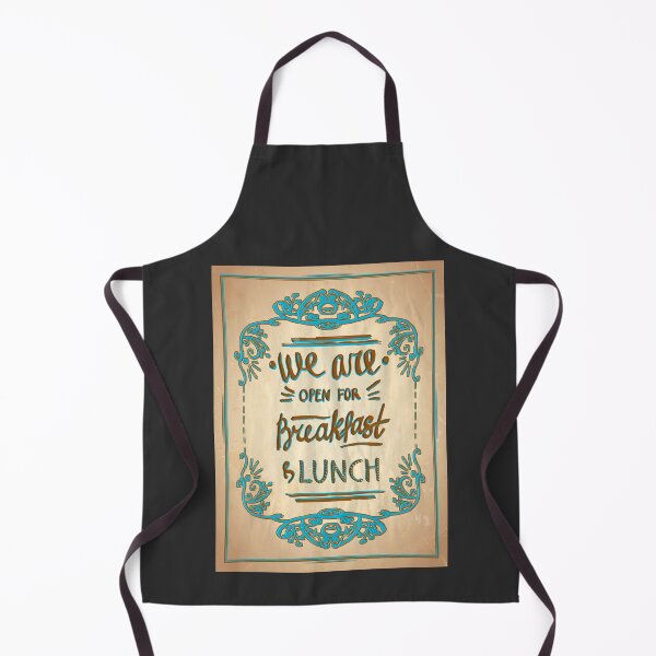 Item preview, We are open for breakfast and lunch designed and sold by LP Design.