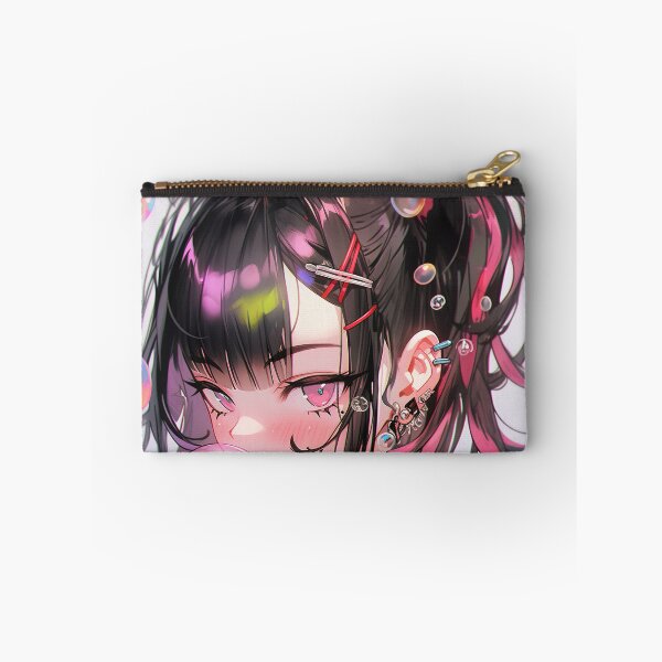 Item preview, Kawaii Sassy Little Anime Girl and Bubblegum Bubble designed and sold by bubblegoth.