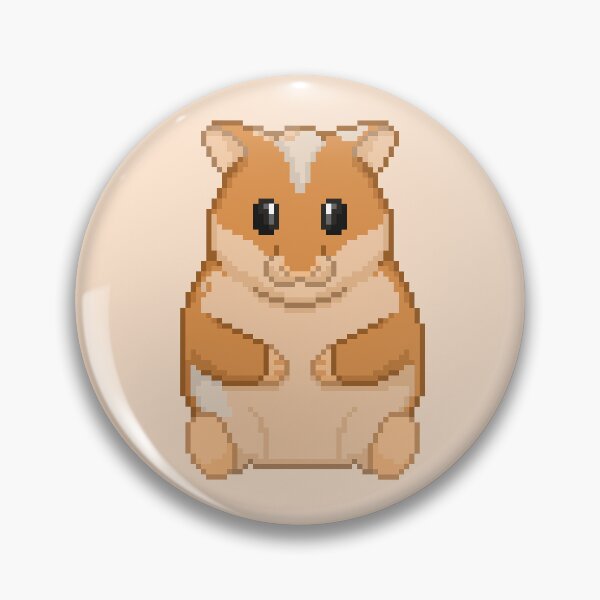 Item preview, Pixel Art Hamster designed and sold by PixelCarvel.