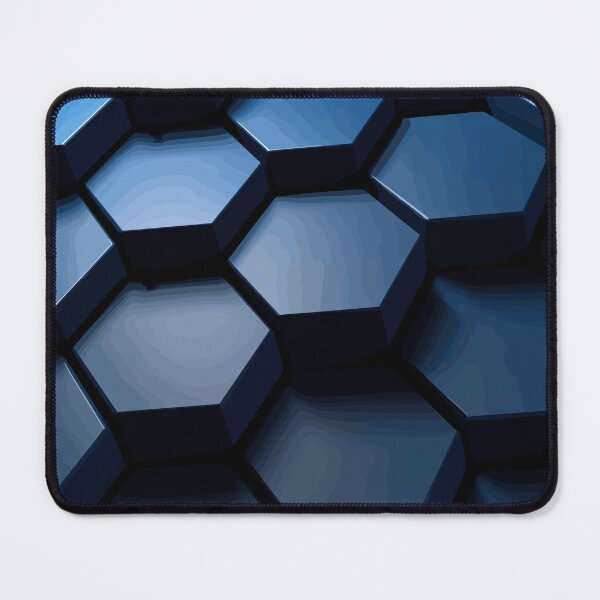 Item preview, Hexagonal blue navy texture background designed and sold by Aestheticlanart.