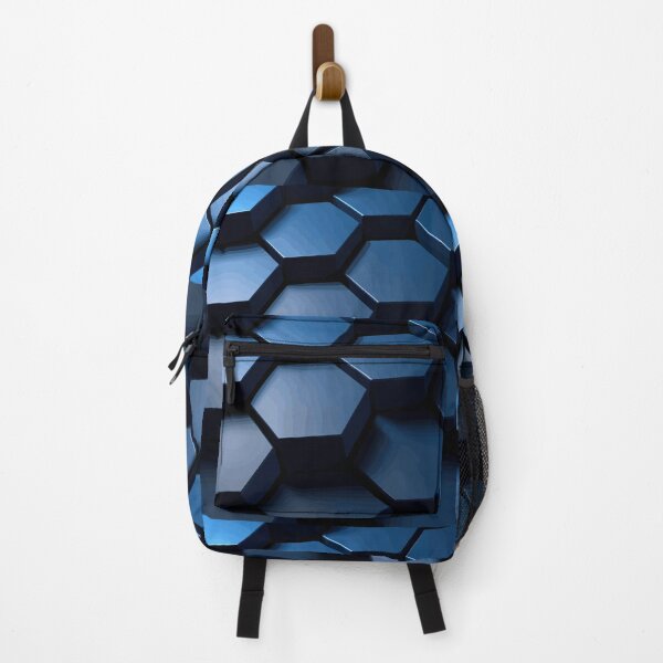 Item preview, Hexagonal blue navy texture background designed and sold by Aestheticlanart.