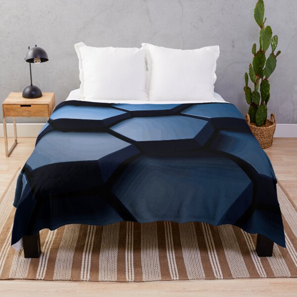 Item preview, Hexagonal blue navy texture background designed and sold by Aestheticlanart.