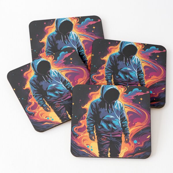 Item preview, Faceless Ignited Shadows designed and sold by The Merch Experiment .