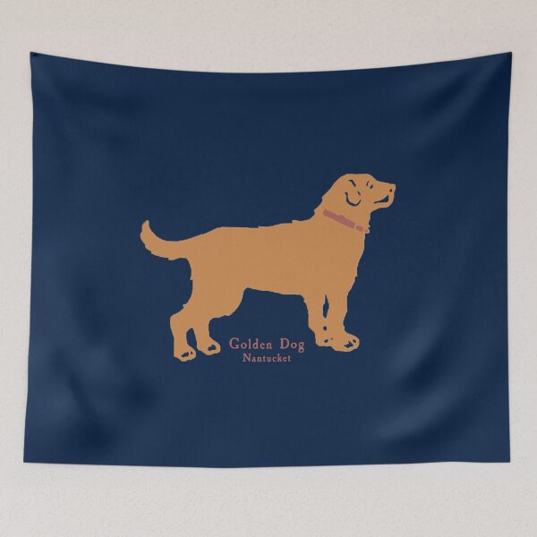 Item preview, Golden Dog Nantucket Red designed and sold by frankyou.