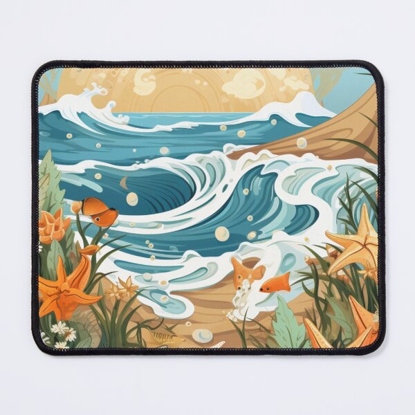 Item preview, Ocean view and sea life image. designed and sold by liana campbell.