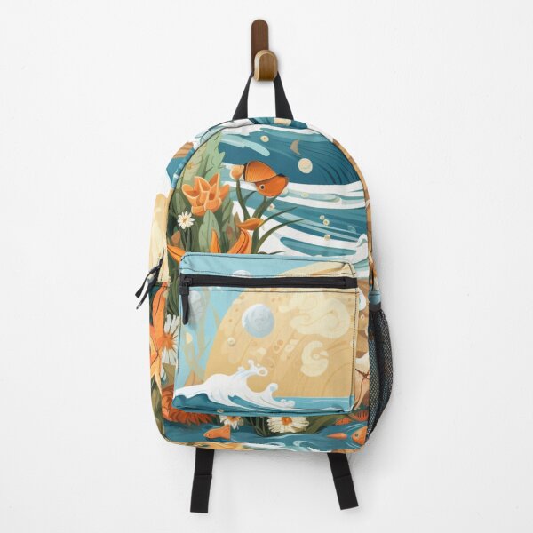 Item preview, Ocean view and sea life image. designed and sold by liana campbell.
