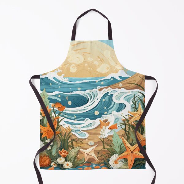 Item preview, Ocean view and sea life image. designed and sold by liana campbell.