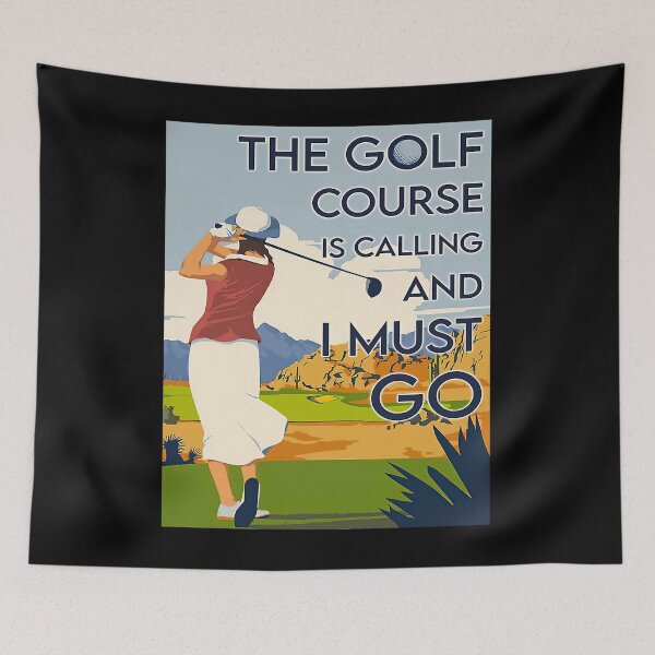 Item preview, el campo de golf está llamando y debo irme Tarjetas de felicitación designed and sold by kscijkgdxje38.