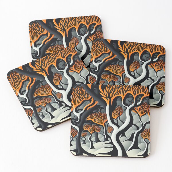 Item preview, Abstract arbutus tree designed and sold by liana campbell.