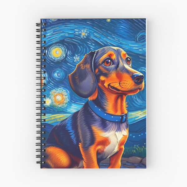 Item preview, Van gogh Starry Night Dachshund  designed and sold by Vangoholic.