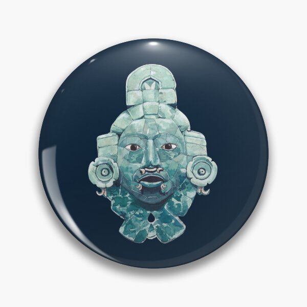 Item preview, THE MAYAN MASK OF CALAKMUL designed and sold by BEATRIZ ABAITUA.