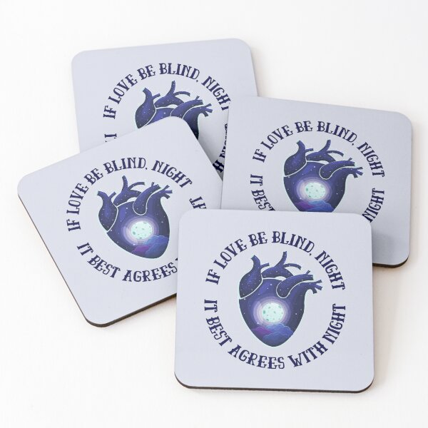 Item preview, Shakespeare Quote Romeo and Juliet - If love be blind, it best agrees with night designed and sold by violet-hope.