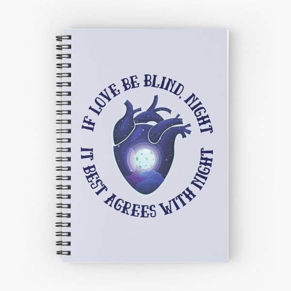 Item preview, Shakespeare Quote Romeo and Juliet - If love be blind, it best agrees with night designed and sold by violet-hope.