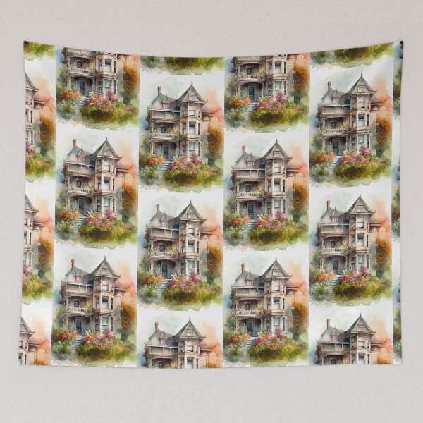 Item preview, Beautiful Victorian House designed and sold by PaperieJennifer.