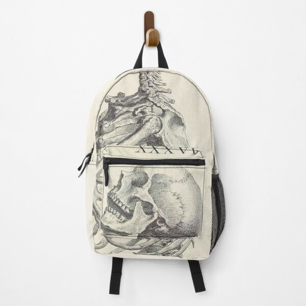 Item preview, Vintage Praying Human Skeleton Illustration (1733) designed and sold by BravuraMedia.