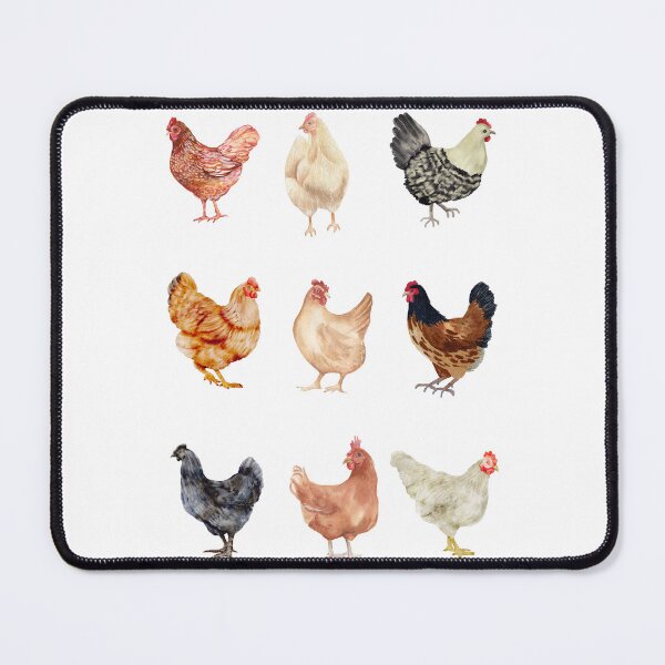 Item preview, Chicken Breeds designed and sold by SDGcreative.