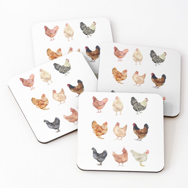 Item preview, Chicken Breeds designed and sold by SDGcreative.