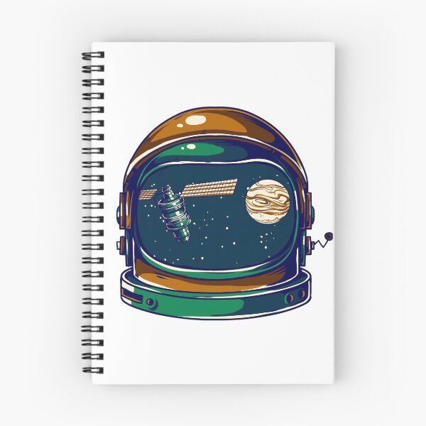 Item preview, Astronaut Helmet - Satellite and the Moon designed and sold by BALONROSU.