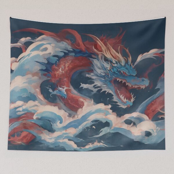Item preview, Japanese Ocean Dragon designed and sold by JapKo.
