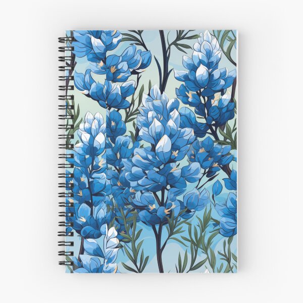 Artikelvorschau, Texas Bluebonnet Blumenmalerei Hintergrund entworfen und verkauft von PaperieJennifer.