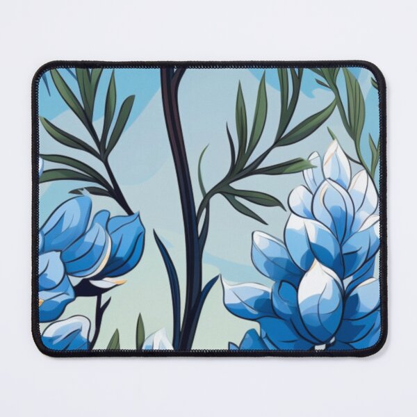 Item preview, Texas Bluebonnet Flower Painting Print Background designed and sold by PaperieJennifer.