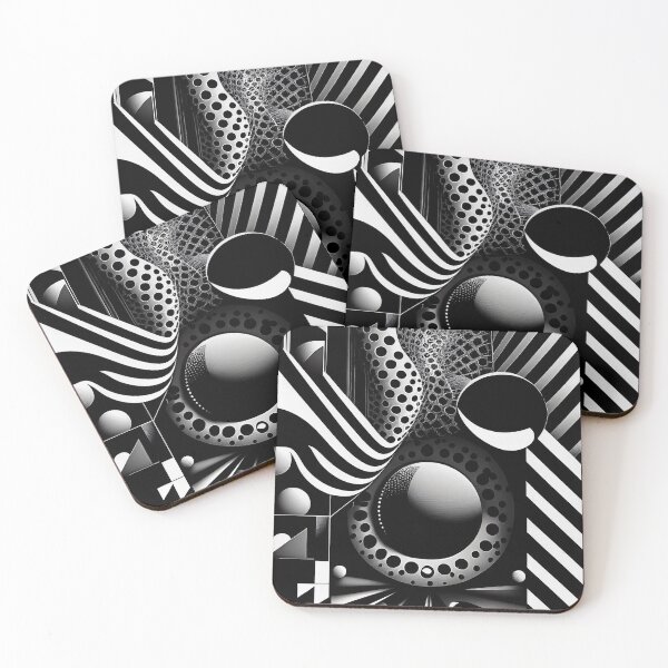 Item preview, Abstractionism and Surrealism Black and White designed and sold by wonderlandv.