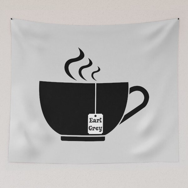 Item preview, Earl Grey, Tea, Tea Cup, Tea Lover Shirt,  © DAM Creative, designed and sold by DAM Creative ⭐⭐⭐⭐⭐.