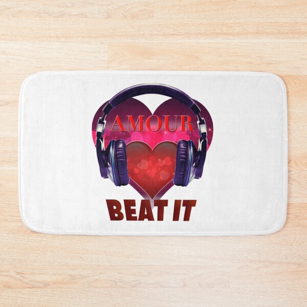 Item preview, Amour Beat It - Headphones  Heart   designed and sold by StephanyOlson.