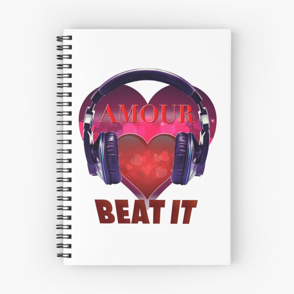 Item preview, Amour Beat It - Headphones  Heart   designed and sold by StephanyOlson.