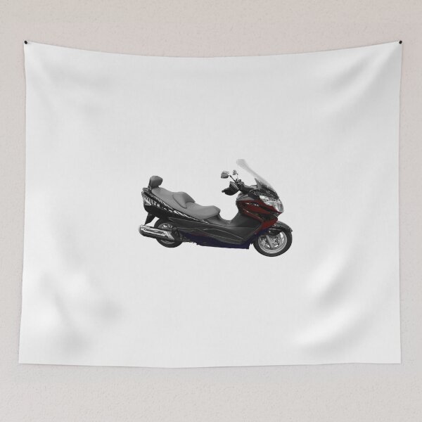 Item preview, Black scooter motorcycle isolated on white designed and sold by goceris.