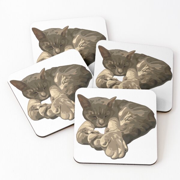 Item preview, Atigrado gris designed and sold by LupineStudiosNT.
