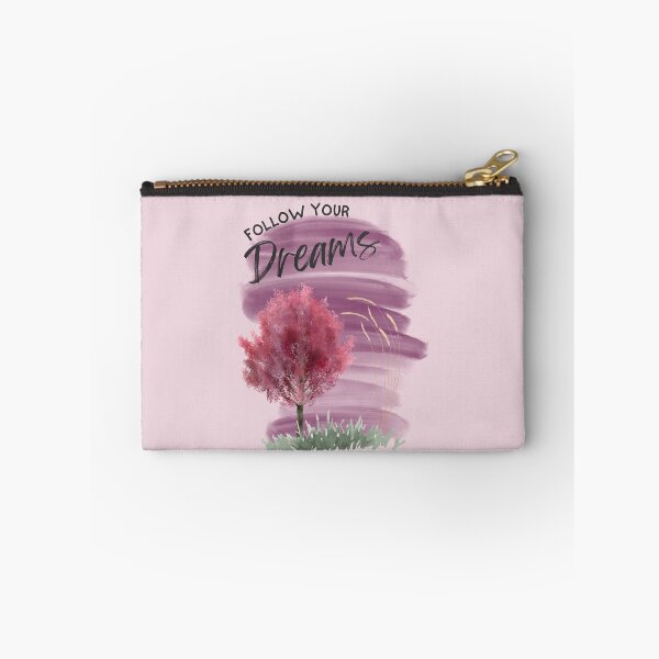 Item preview, Follow Your Dreams  - Floral - Motivational Art designed and sold by Carley Anne Plans.