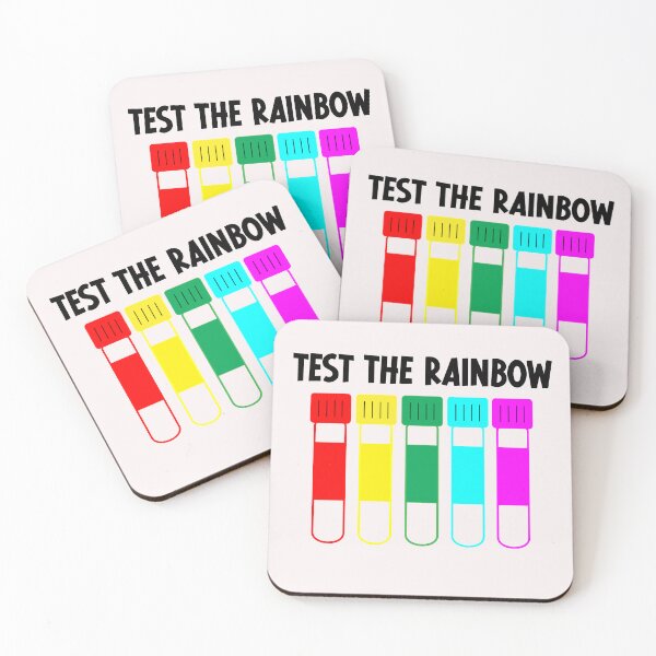 Item preview, Test The Rainbow, Lab Tech, Phlebotomist designed and sold by TroveLogic.