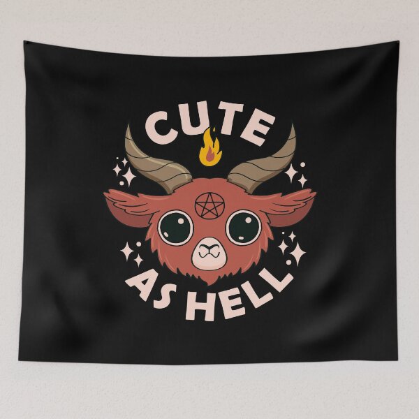 Item preview, Cute As Hell designed and sold by Luan Huynh.