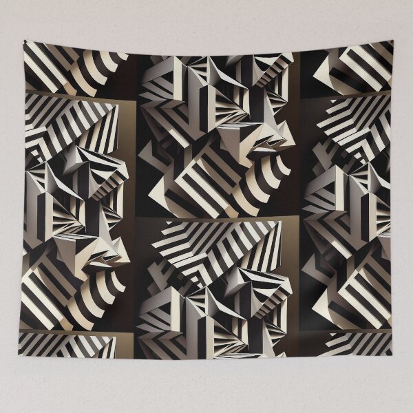 Item preview, Contemporary Art Black and White designed and sold by wonderlandv.
