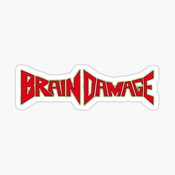 Bad Nasty Brains Logo Sticker for Sale by eriettataf