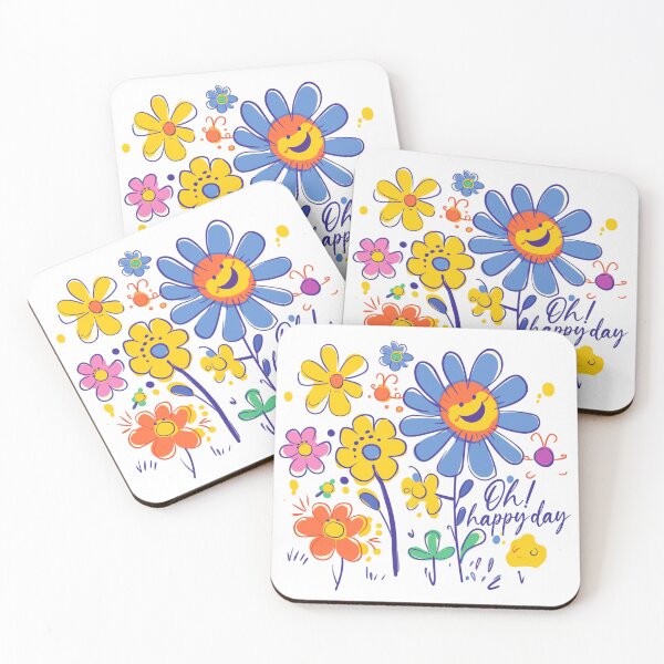 Item preview, smile flower - oh! happy day designed and sold by 3broDC.