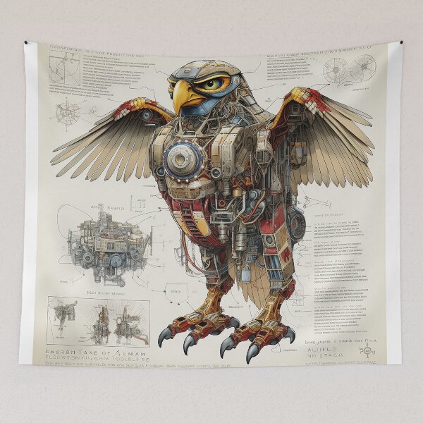 Item preview, Eagle Robot designed and sold by Jannefranklin.