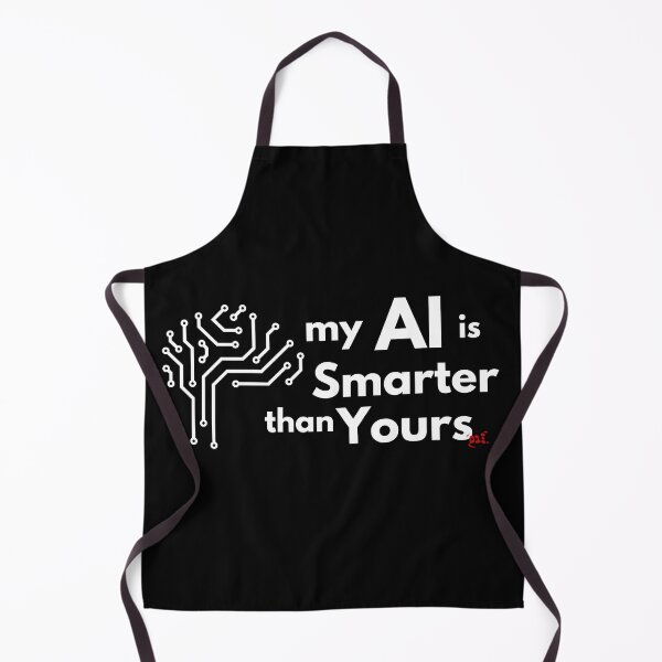 Item preview, My AI is Smarter than Yours (dark) / RoYuMi designed and sold by royumi.