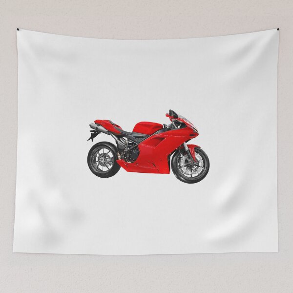 Item preview, Red fast motorbike isolated on white designed and sold by goceris.