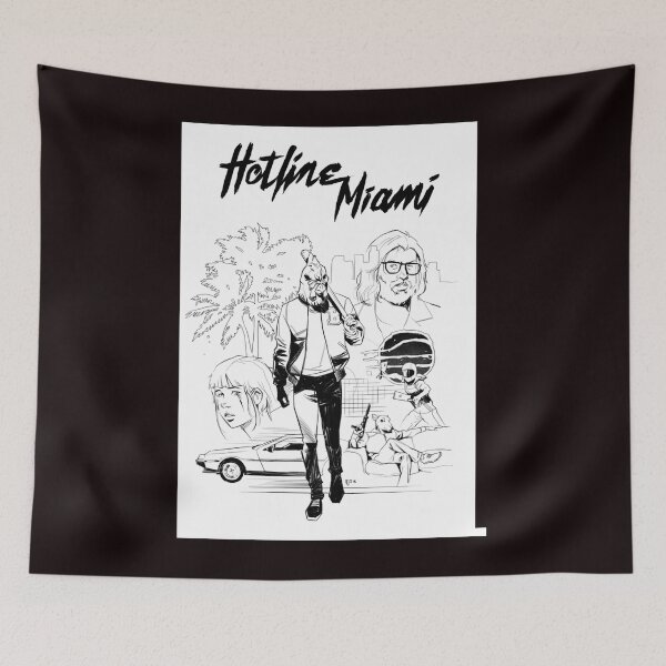 Item preview, Hotline Miami  designed and sold by BrendOndr.