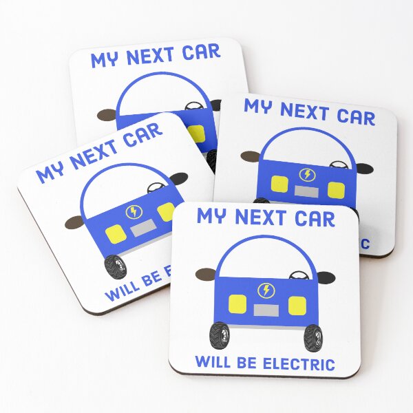 Item preview, My next car will be electric  designed and sold by Rachel the Artist .