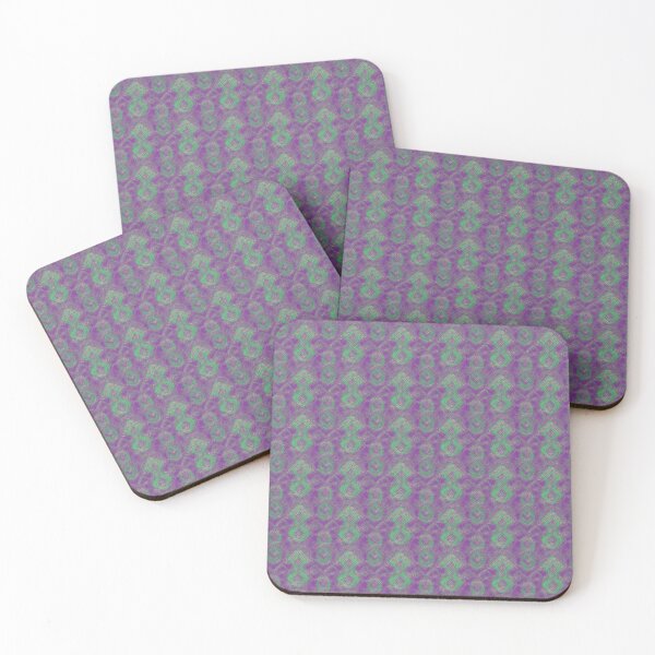 Item preview, Purple & Green Diamonds Pattern designed and sold by kaliburrito.