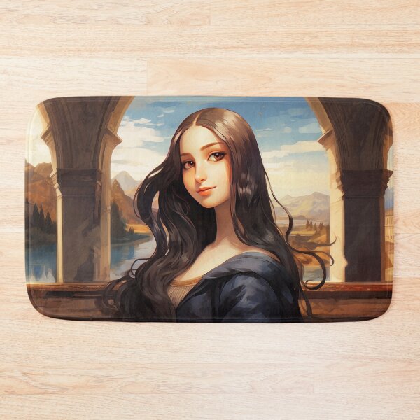 Item preview, Anime Style Mona Lisa designed and sold by mentedejeff.